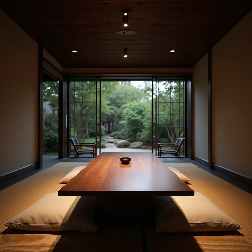 dark wood dining room 20