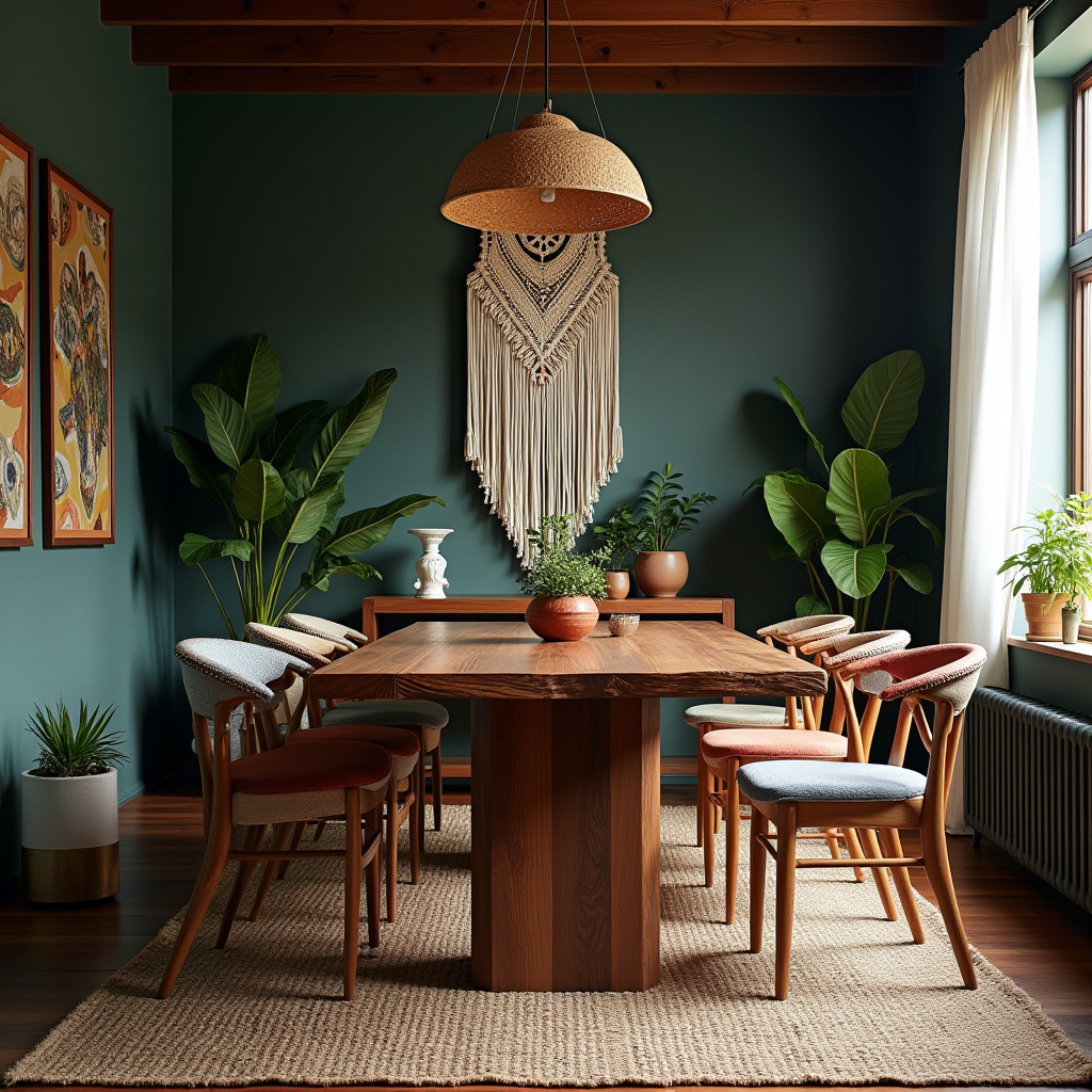 dark wood dining room 24