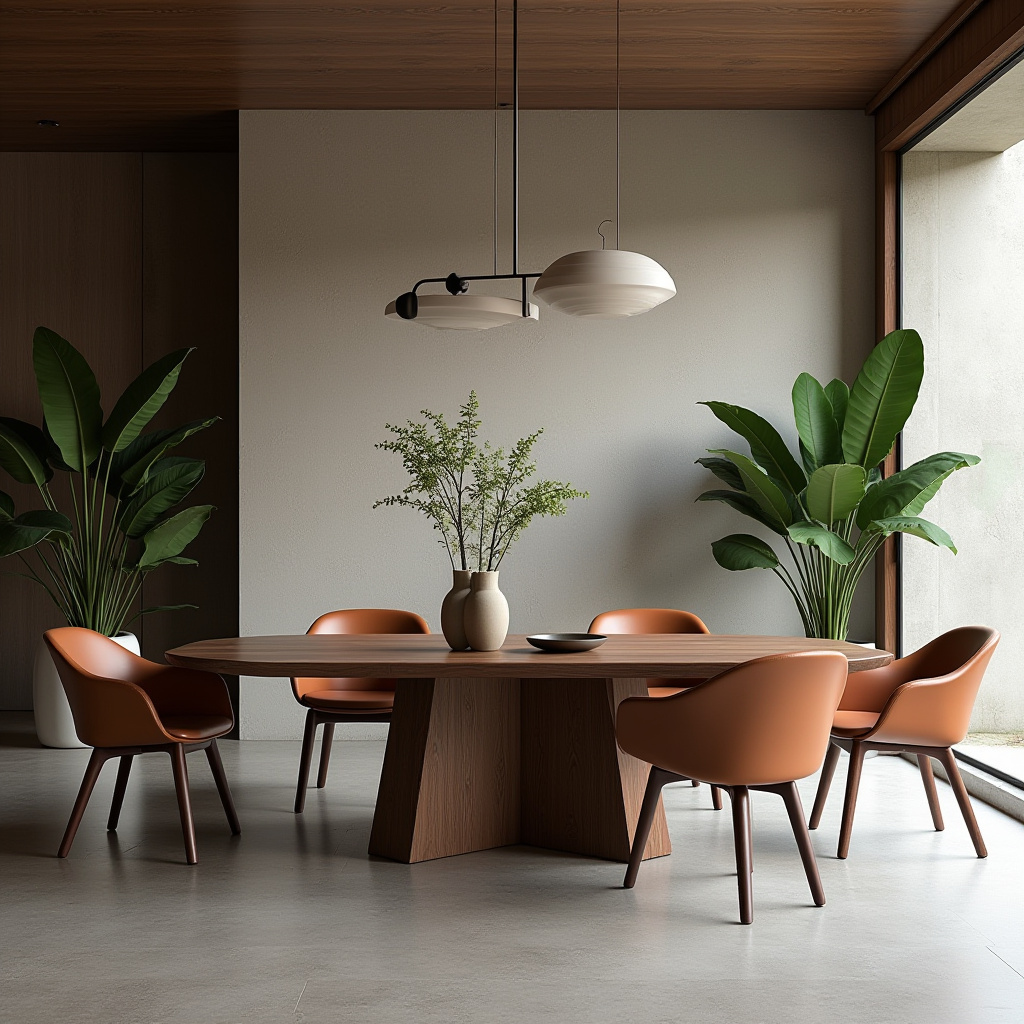 dark wood dining room 26