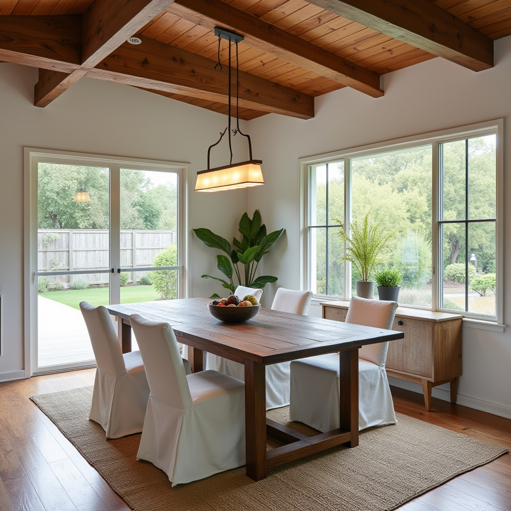 dark wood dining room 29