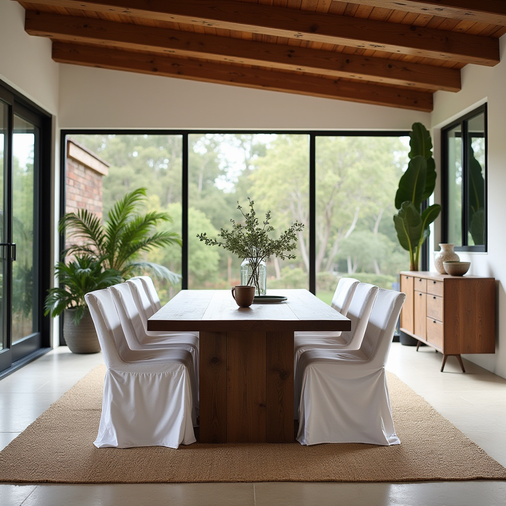 dark wood dining room 30
