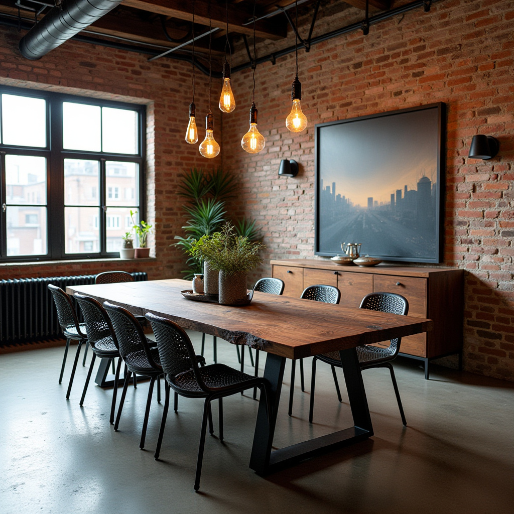 dark wood dining room 6
