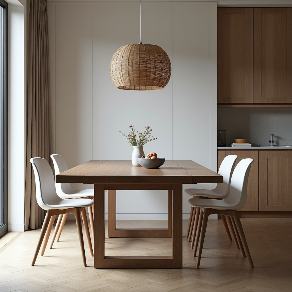 dark wood dining room 7