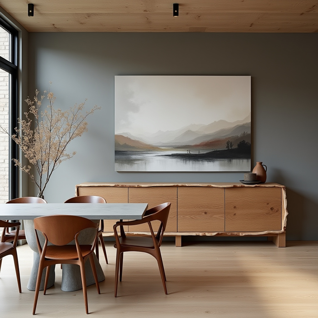 dining room with sideboard 29