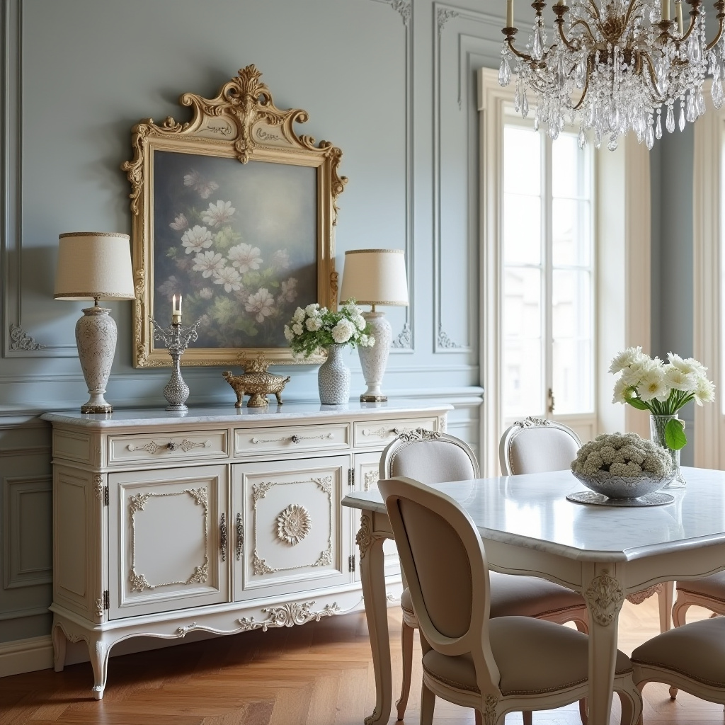 dining room with sideboard 32