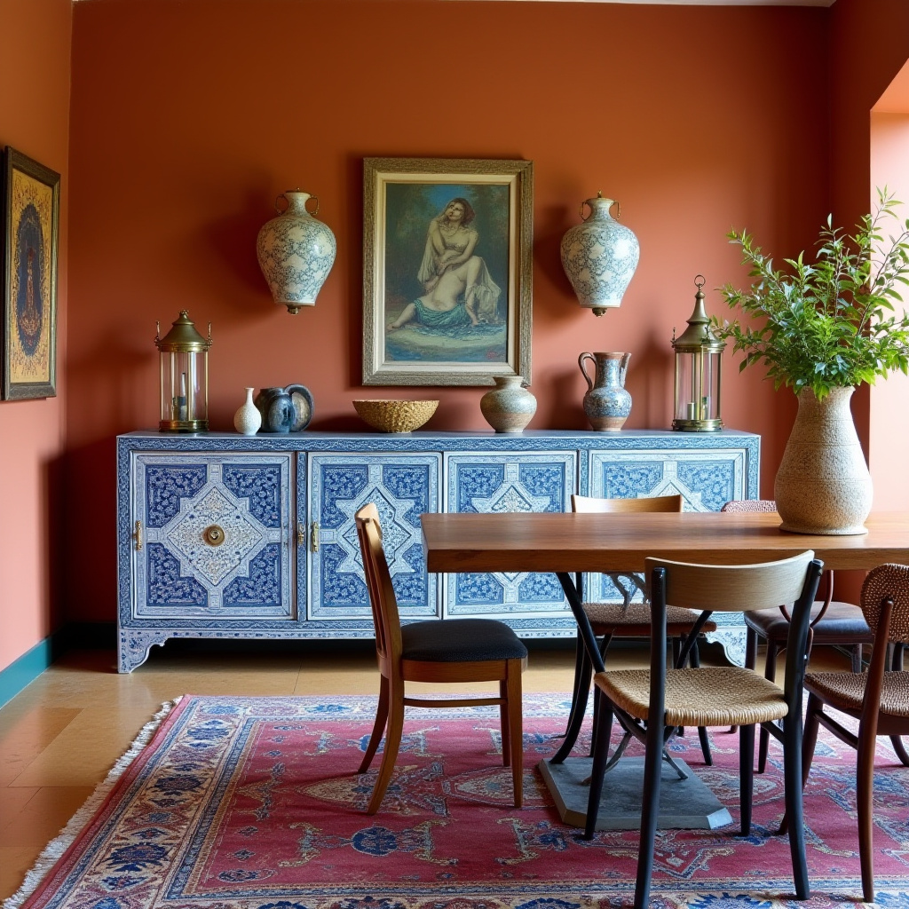 dining room with sideboard 36