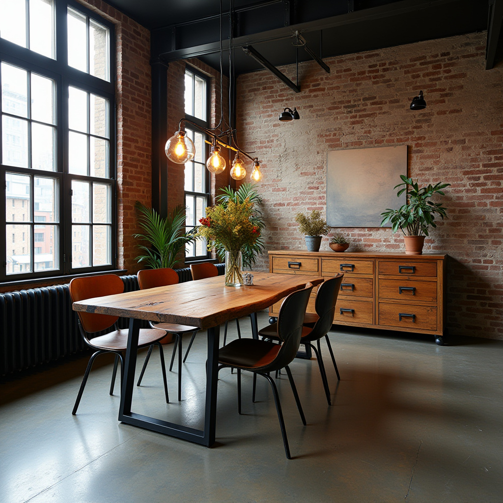 dining room with sideboard 6