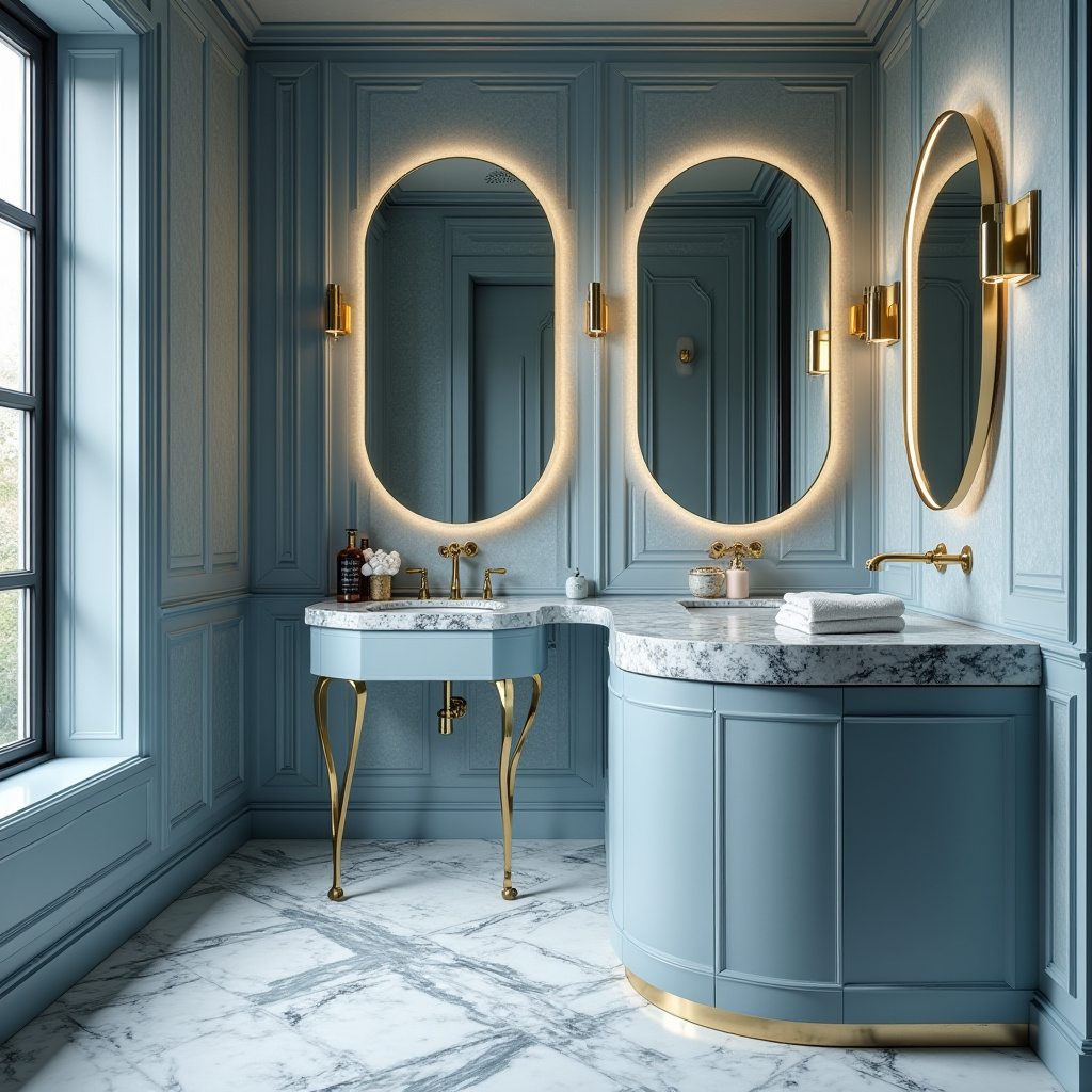 dusty blue bathroom 19