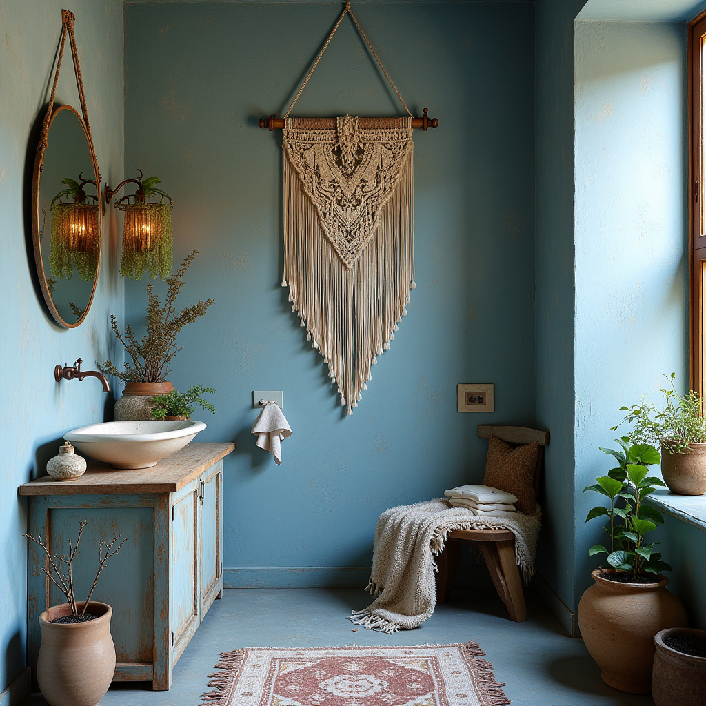 dusty blue bathroom 33