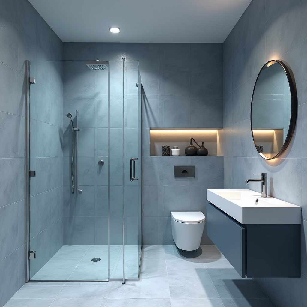 dusty blue bathroom 4