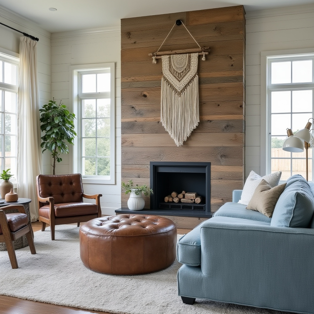 dusty blue living room 12