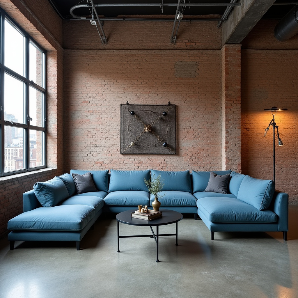 dusty blue living room 17