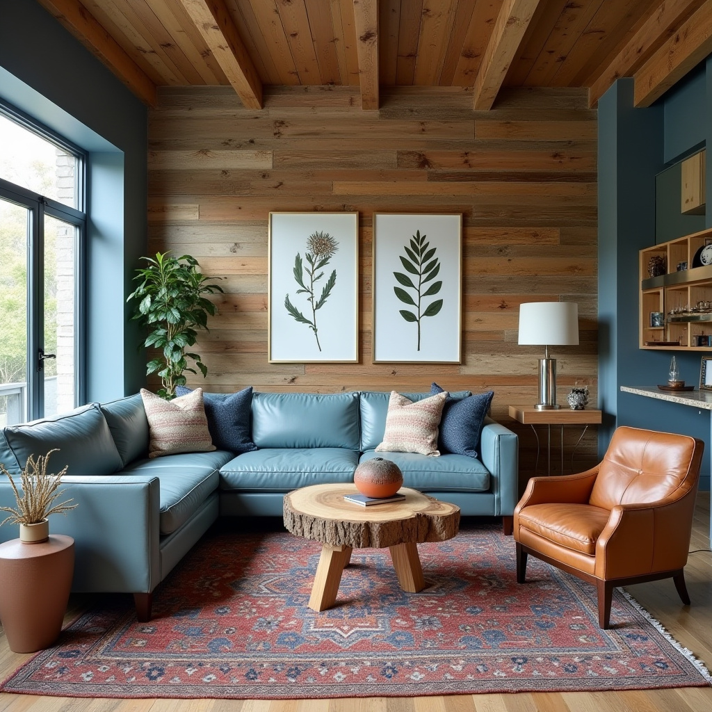 dusty blue living room 23