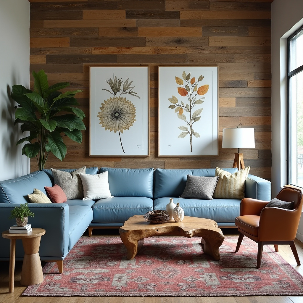 dusty blue living room 24