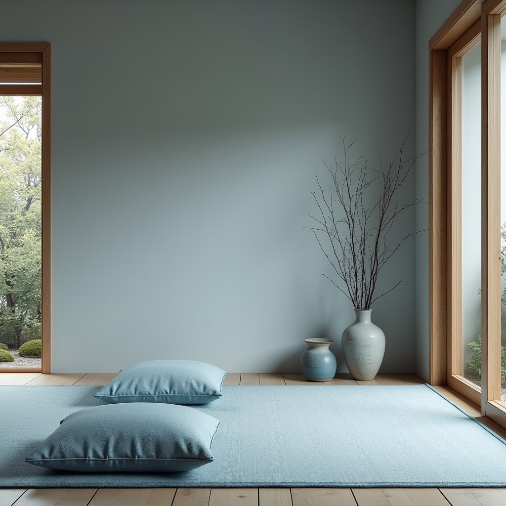 dusty blue living room 25