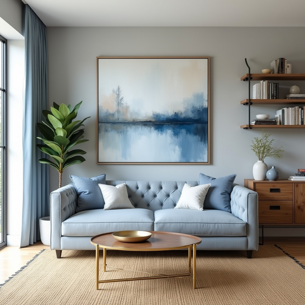 dusty blue living room 3