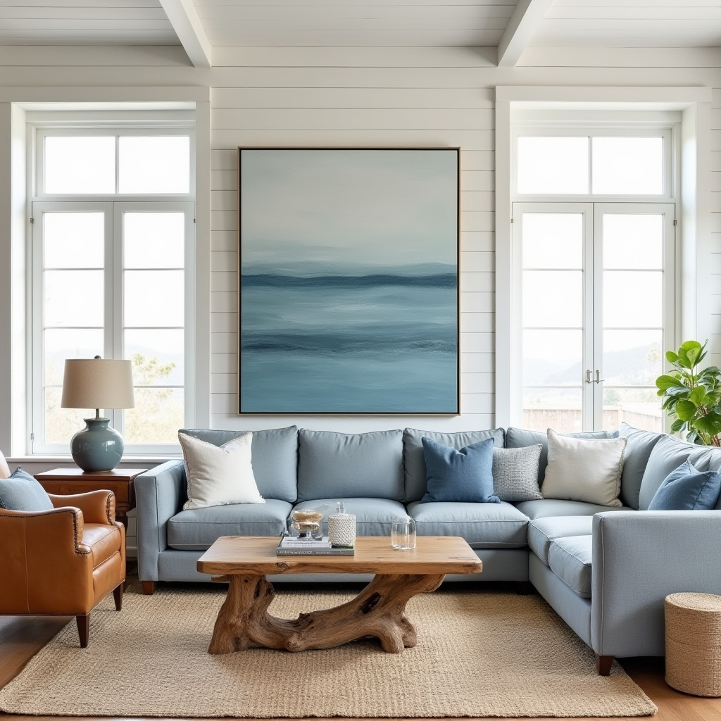 dusty blue living room 38