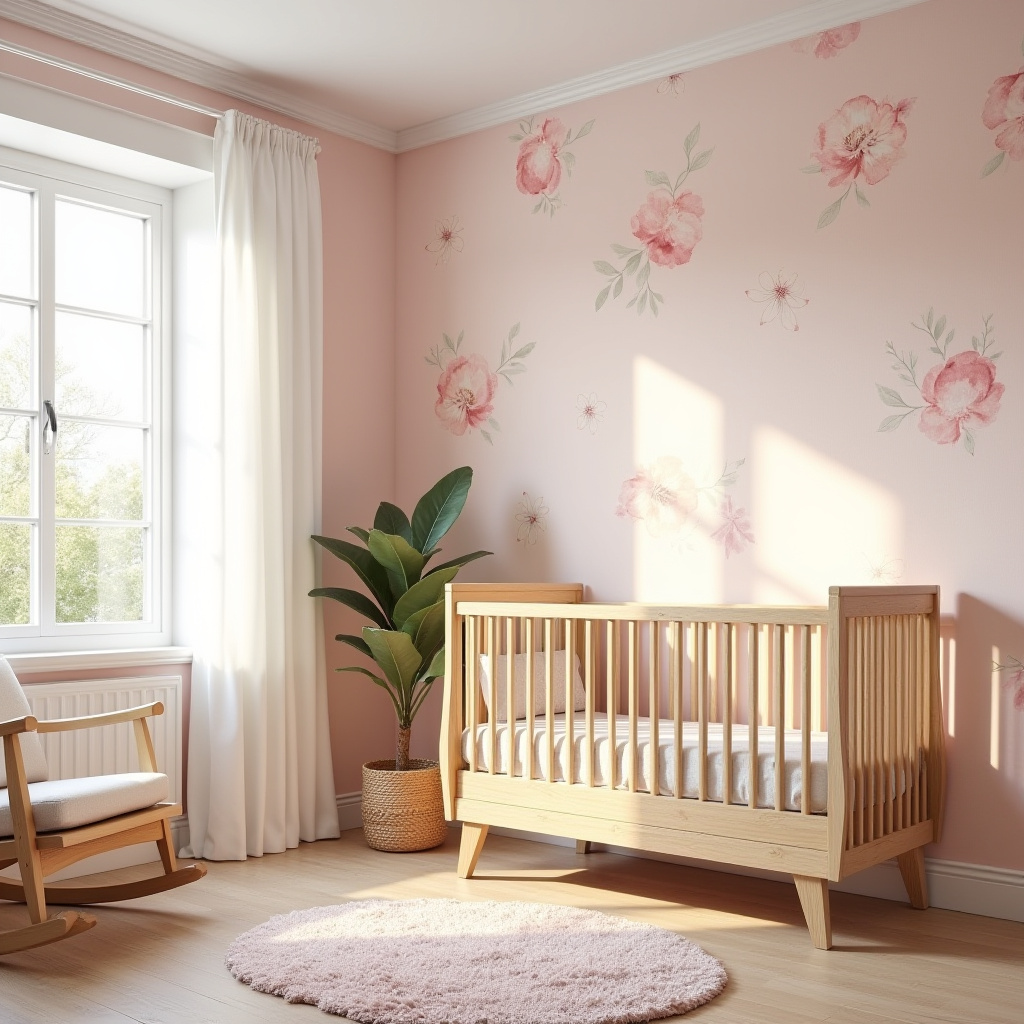 dusty rose nursery 2