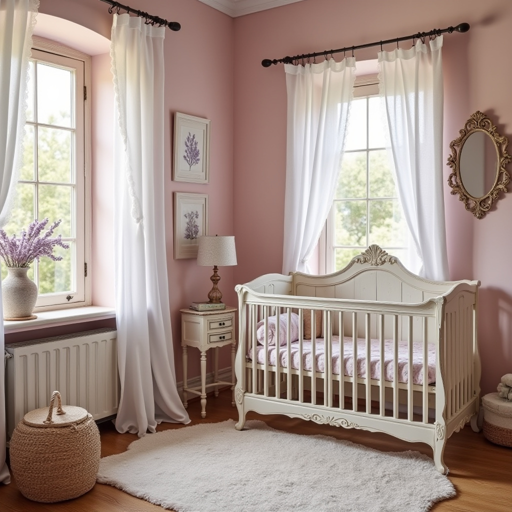 dusty rose nursery 29