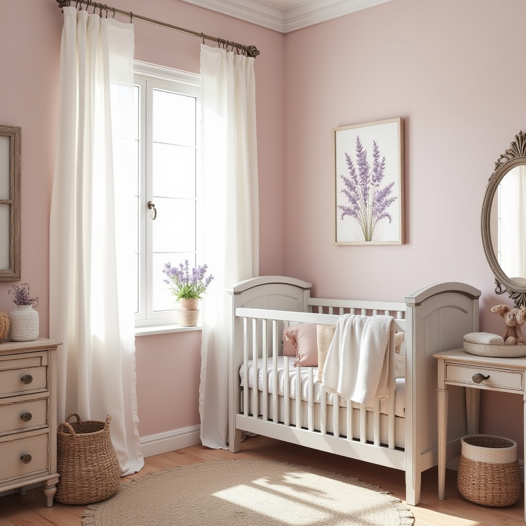 dusty rose nursery 30