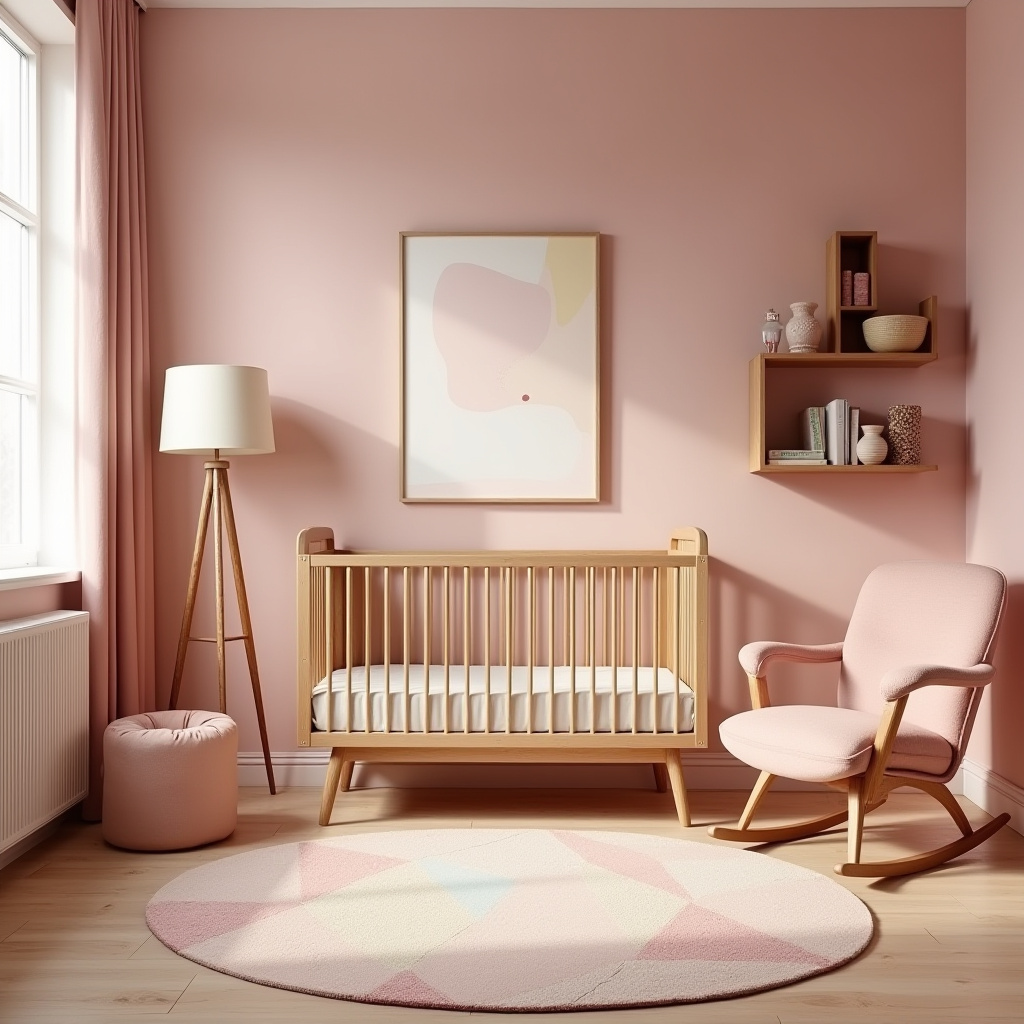 dusty rose nursery 33