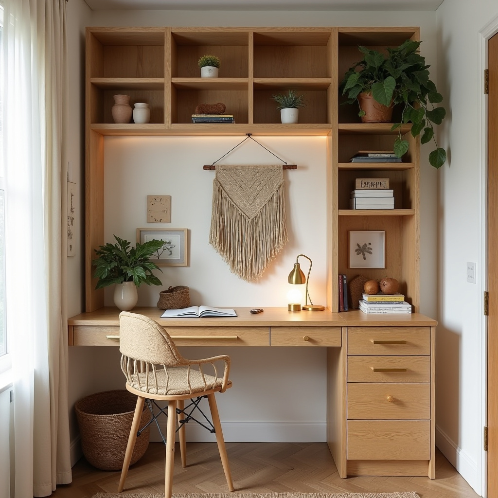 earthy dorm room ideas 11