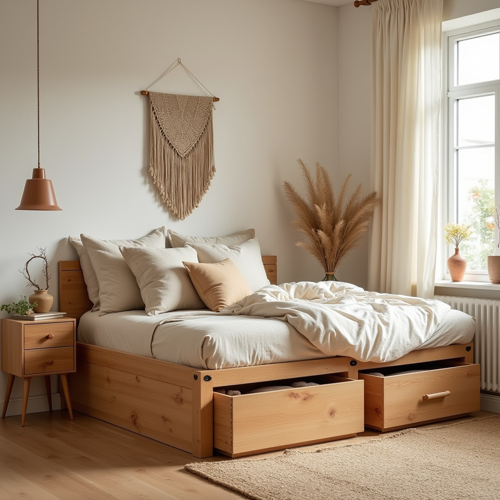 earthy dorm room ideas 27