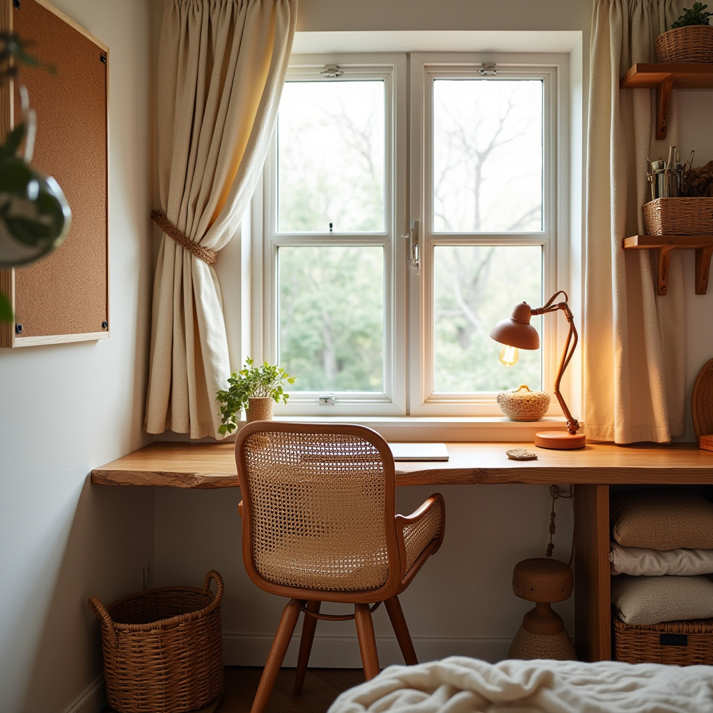 earthy dorm room ideas 3