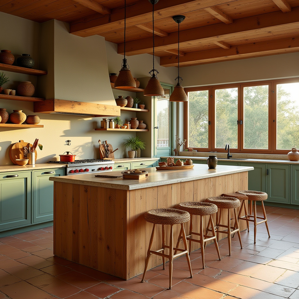 earthy kitchen ideas 1
