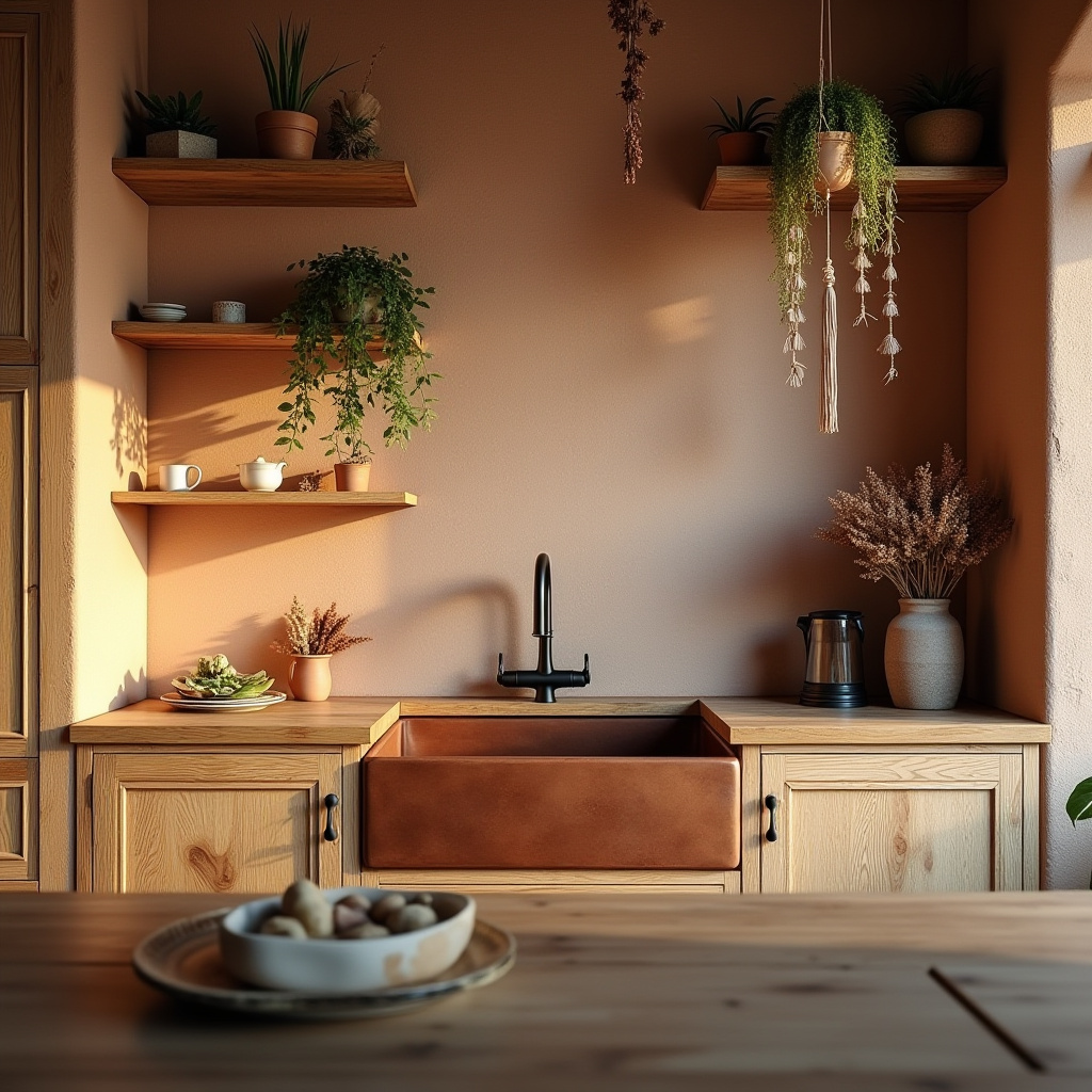 earthy kitchen ideas 13