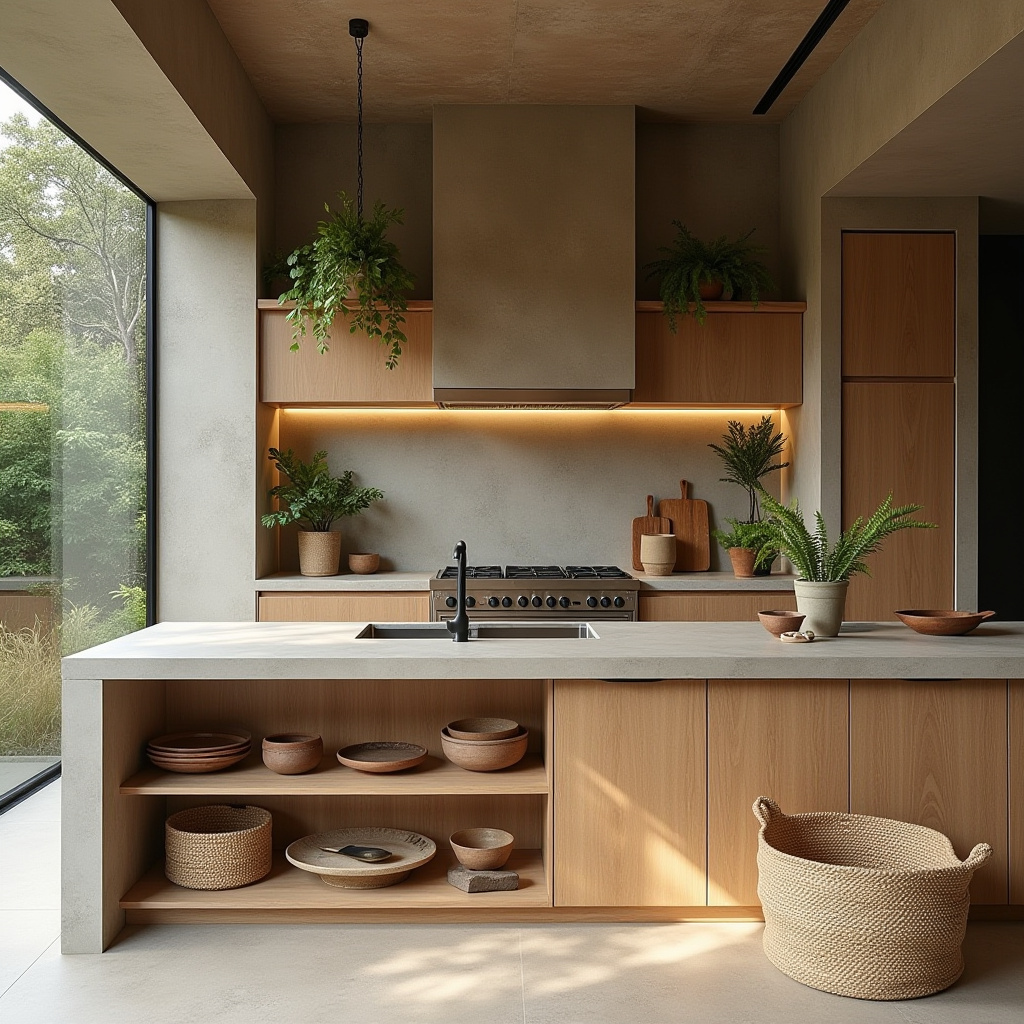 earthy kitchen ideas 30