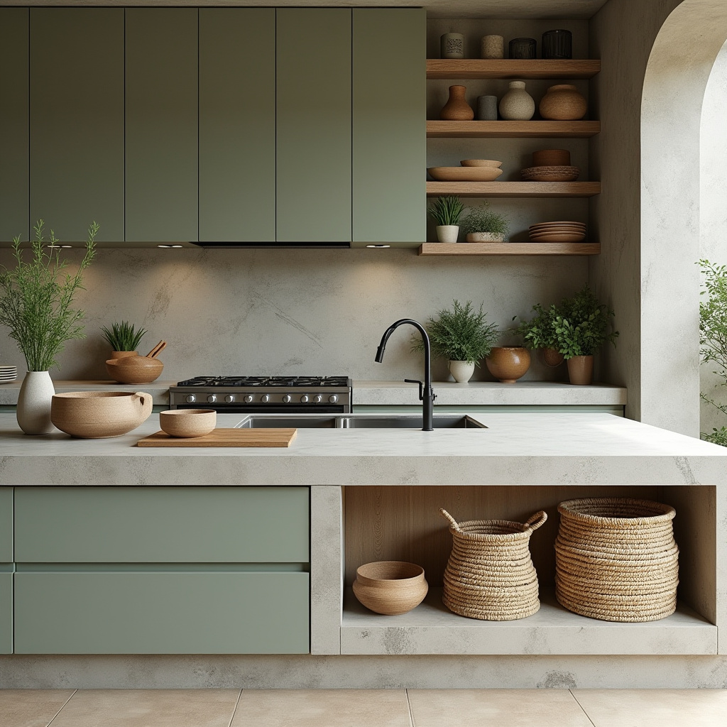 earthy kitchen ideas 35