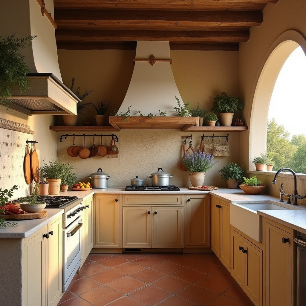 earthy kitchen ideas 37