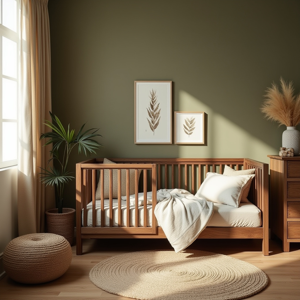 earthy nursery ideas 13