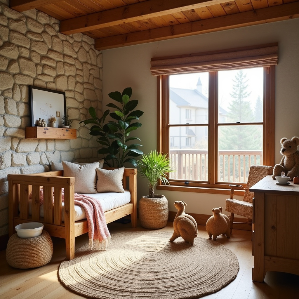 earthy nursery ideas 19
