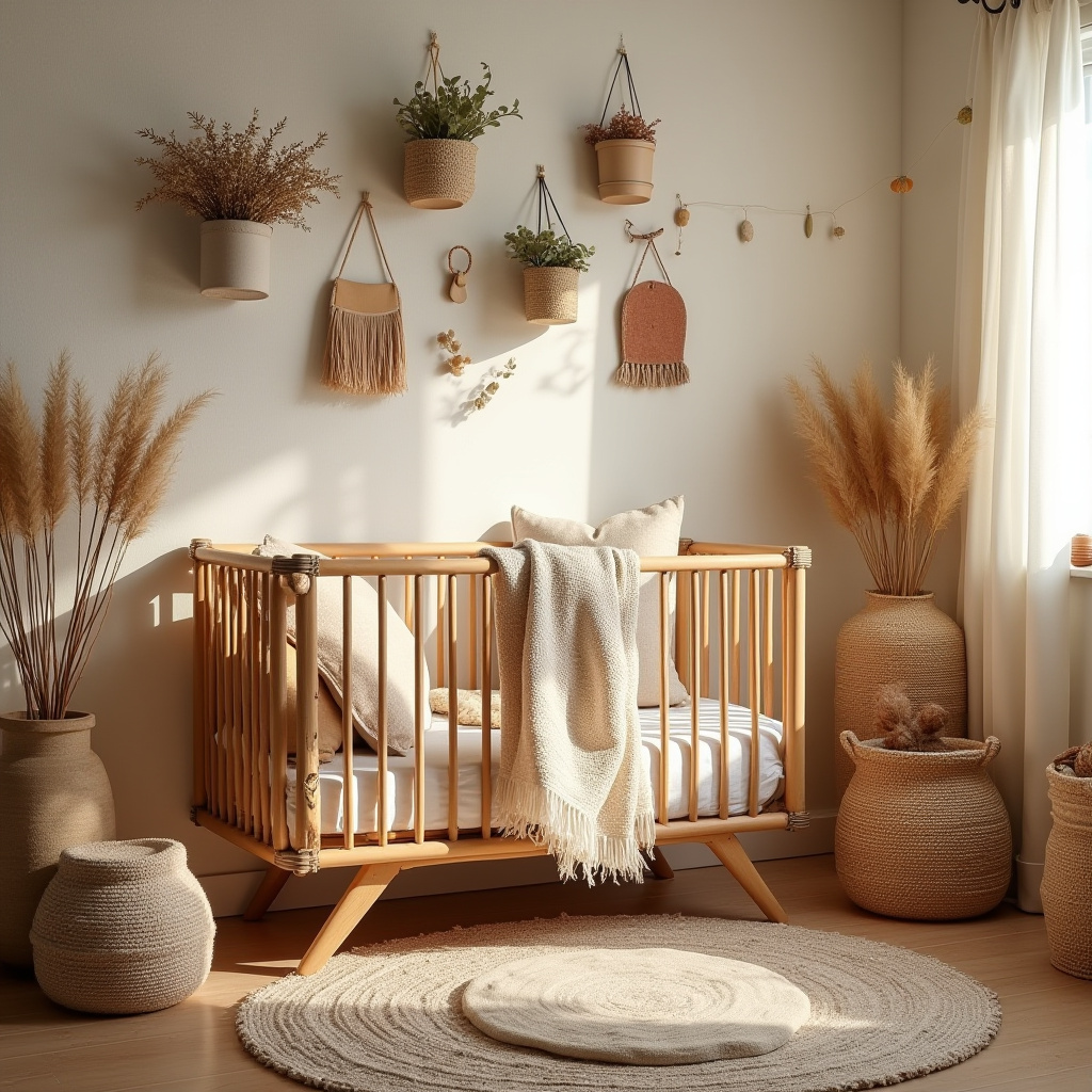 earthy nursery ideas 31