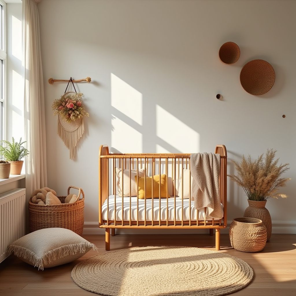 earthy nursery ideas 32