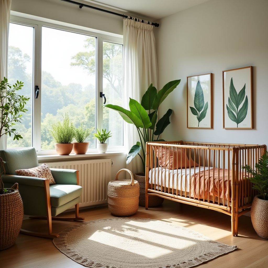 earthy nursery ideas 35