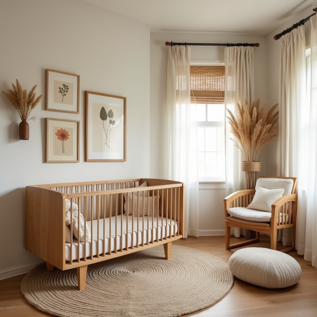earthy nursery ideas 40