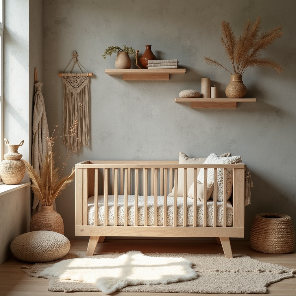 earthy nursery ideas 9