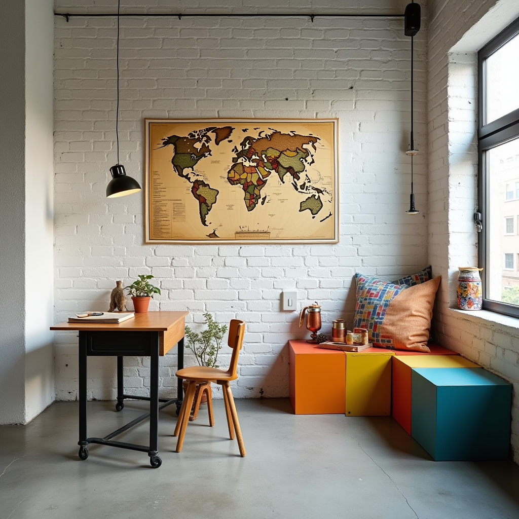 eclectic kids room 11