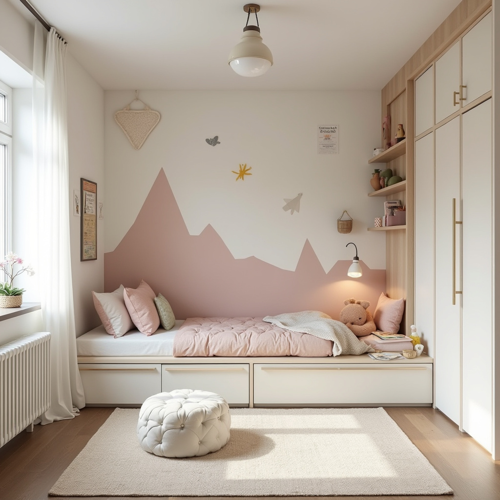 eclectic kids room 15