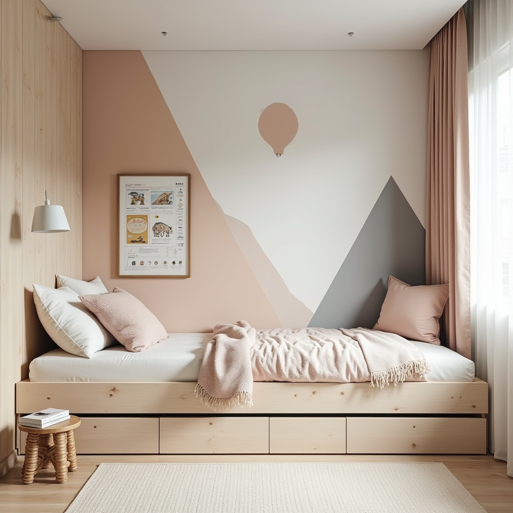 eclectic kids room 16