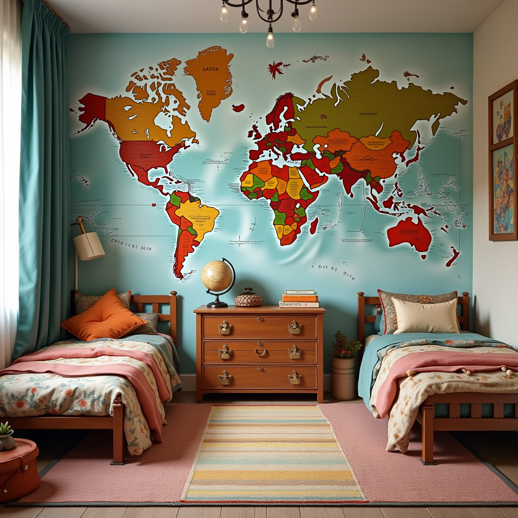 eclectic kids room 22