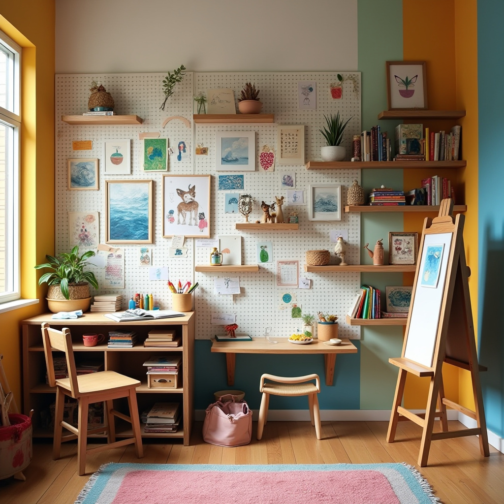 eclectic kids room 25