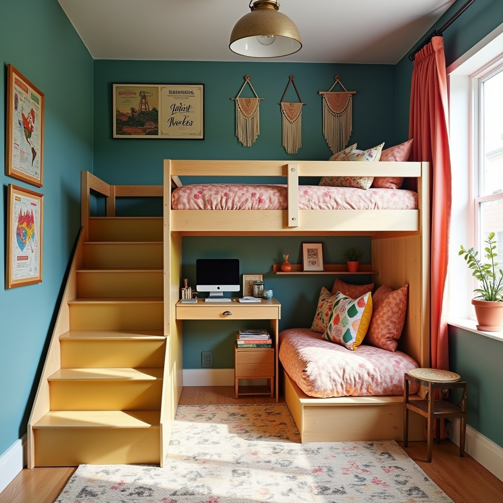 eclectic kids room 4