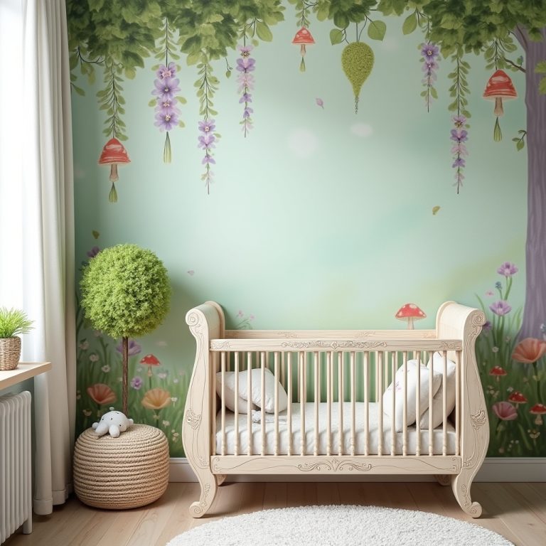 fairy garden nursery theme 1