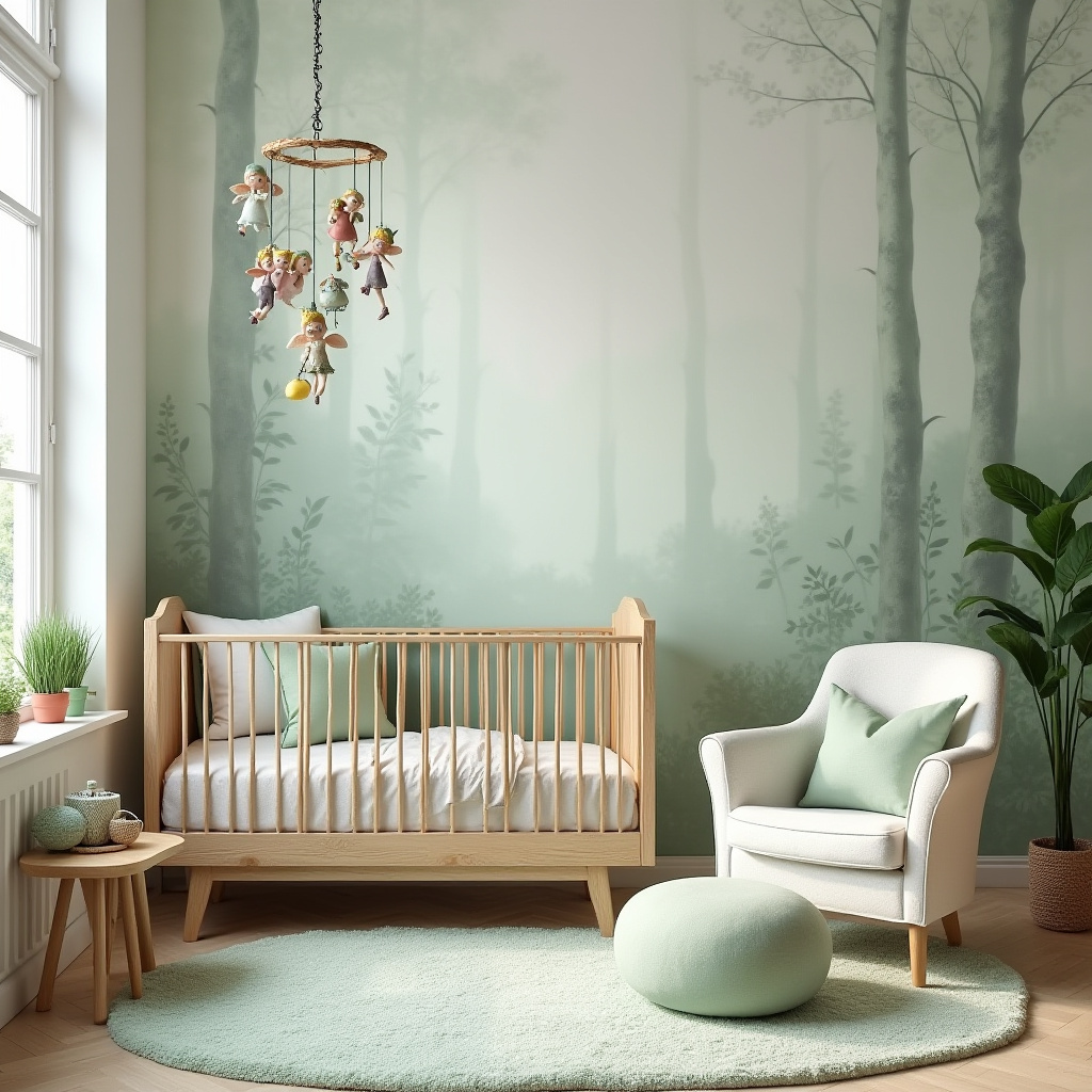 fairy garden nursery theme 15