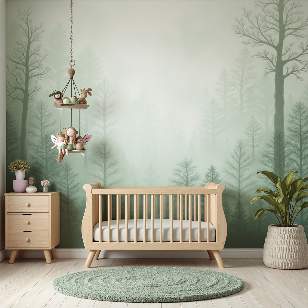 fairy garden nursery theme 34