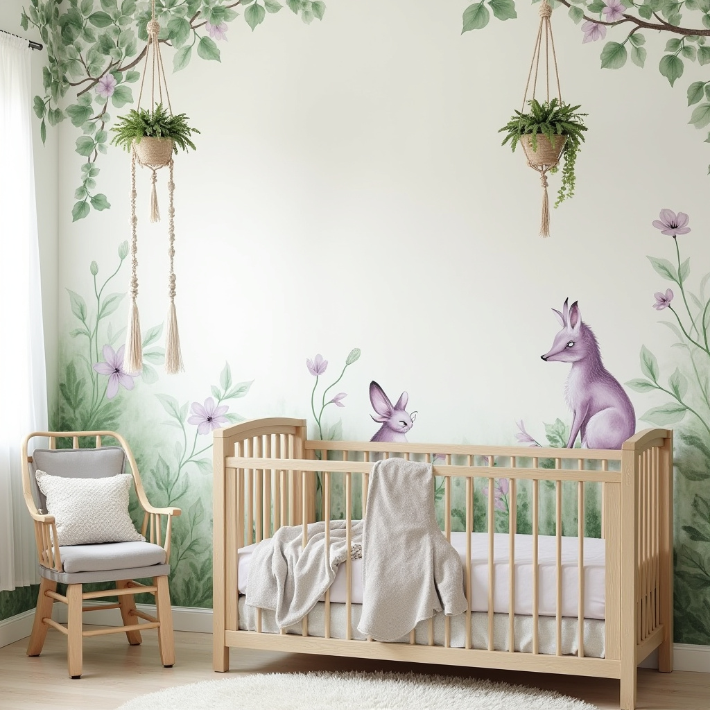 fairy garden nursery theme 38